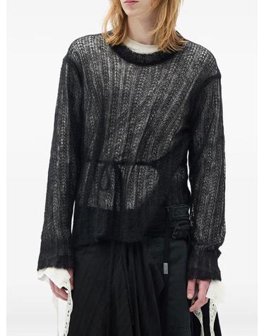[해외직구] 26 FW Ann Demeulemeester 레바르 오픈 니트 스웨터 B0014325 TP455684992