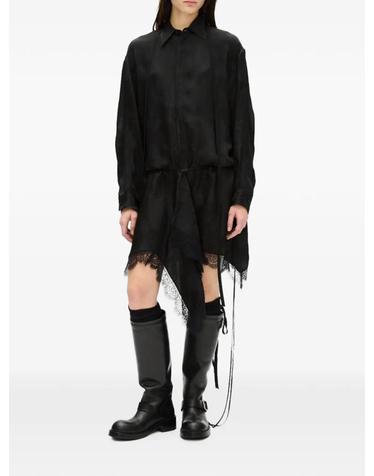 [해외직구] 26 FW Ann Demeulemeester 페이즐리 자카드 레이스 트리밍 미니 드레스 B0014264FA750 TP458306865