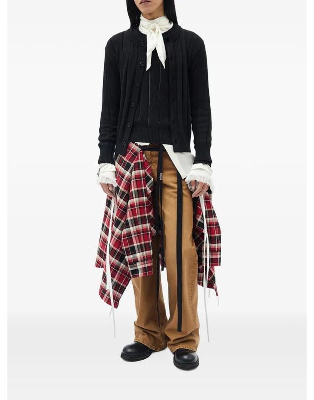 앤 드뮐미스터 앤드뭘미스터 [해외직구] 26 FW Ann Demeulemeester 모데스트 플레어 진 B0013616FA756 TP456462502 착용컷
