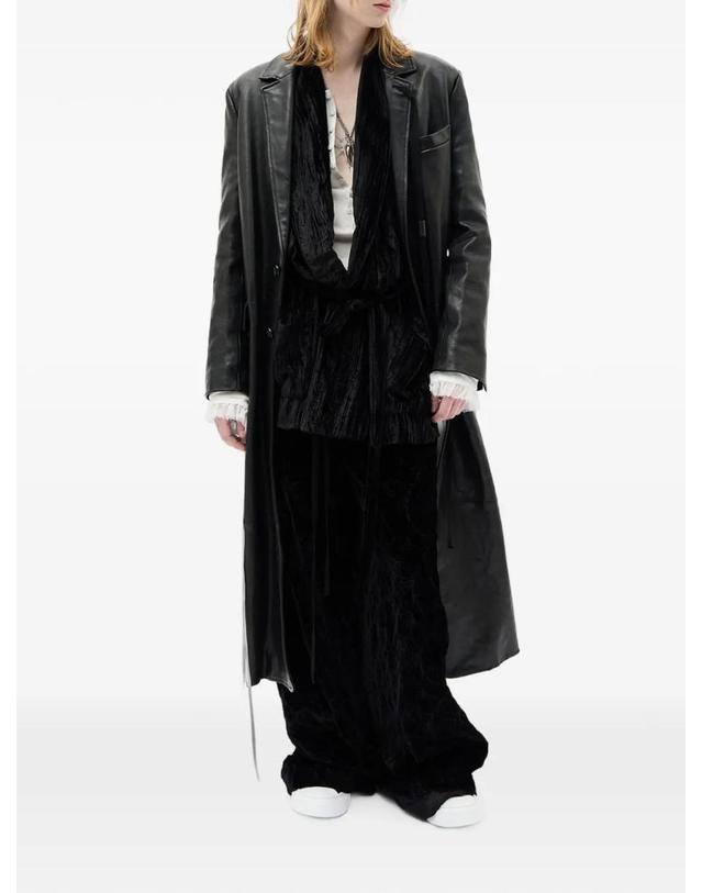 앤 드뮐미스터 앤드뭘미스터 [해외직구] 26 FW Ann Demeulemeester 페이즐리 자수 벨벳 팬츠 B0014261FA753 TP458556051 착용컷