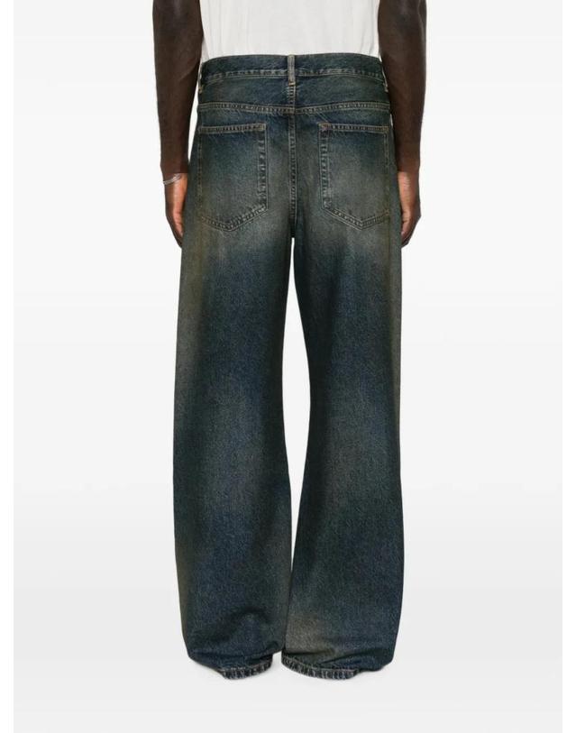 앤 드뮐미스터 앤드뭘미스터 [해외직구] 26 FW Ann Demeulemeester 페이디드 와이드 진 2620MTR56DFA770 TP457293293 착용컷