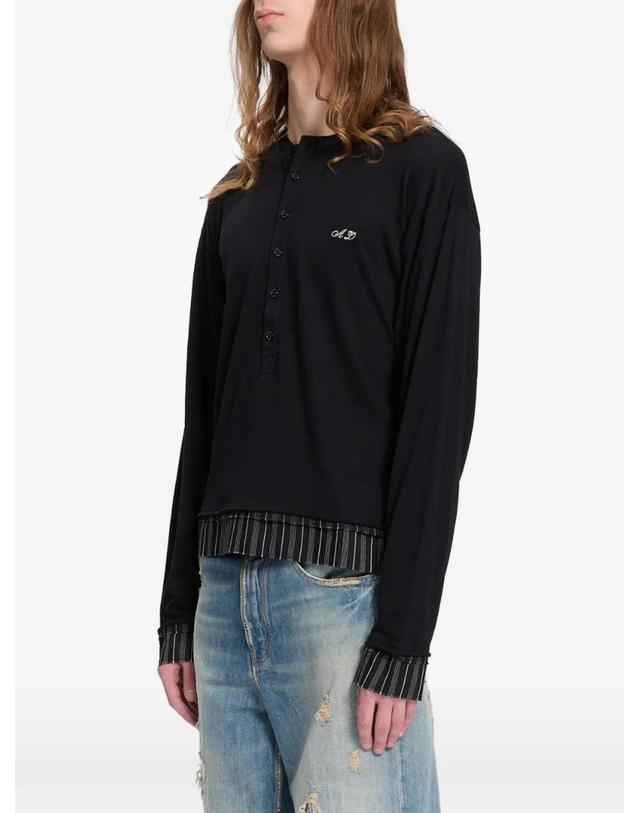 앤 드뮐미스터 앤드뭘미스터 [해외직구] 26 FW Ann Demeulemeester 라스 세라피노 긴소매 티셔츠 B0014676FA206 TP457377732 착용컷