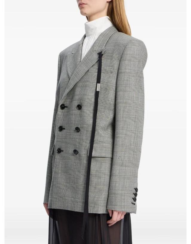 앤 드뮐미스터 앤드뭘미스터 [해외직구] 26 FW Ann Demeulemeester 울 더블 브레스티드 블레이저 B0014509FA760 TP458464771 착용컷
