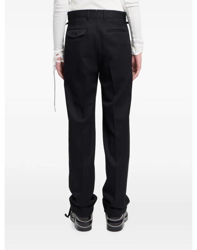 앤 드뮐미스터 앤드뭘미스터 [해외직구] 26 FW Ann Demeulemeester 워스티드 울 개버딘 팬츠 B0014654FA761 TP458585896 착용컷