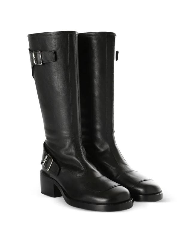 앤 드뮐미스터 앤드뭘미스터 [해외직구] 26 FW Ann Demeulemeester 발로 버클 디테일 롱 바이커 부츠 2502WC01LT177 TP454913493 착용컷