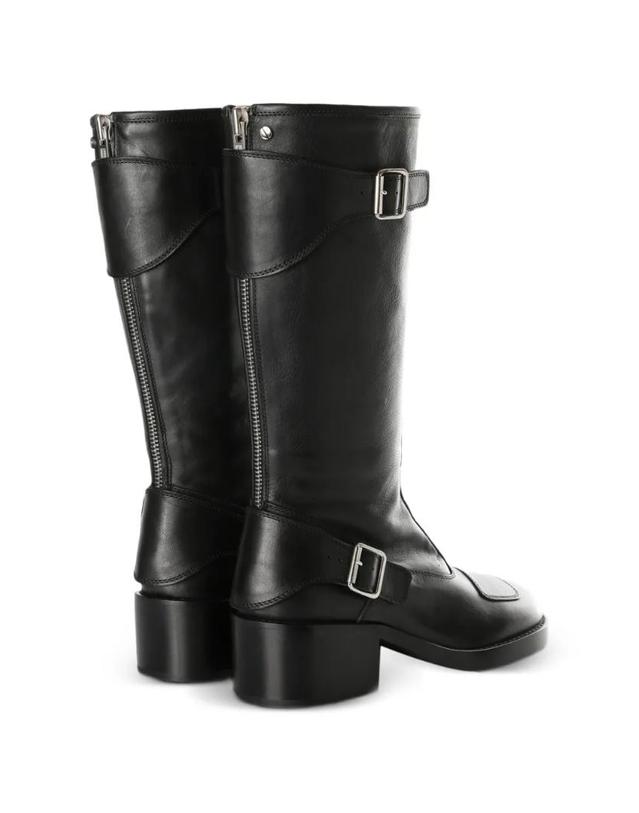 앤 드뮐미스터 앤드뭘미스터 [해외직구] 26 FW Ann Demeulemeester 발로 버클 디테일 롱 바이커 부츠 2502WC01LT177 TP454913493 착용컷