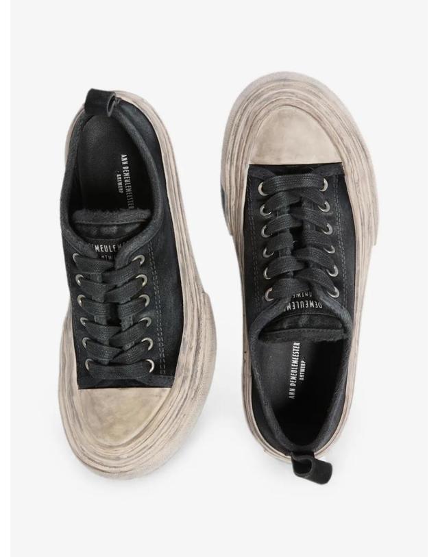 앤 드뮐미스터 앤드뭘미스터 [해외직구] 26 FW Ann Demeulemeester 할리 레더 스니커즈 B0014098LT212 TP456634127 착용컷