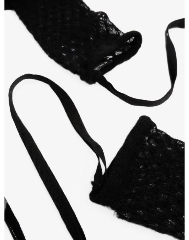 앤 드뮐미스터 앤드뭘미스터 [해외직구] 26 FW Ann Demeulemeester 텔라 아주르 니트 레그 워머 B0014551KN095 TP456628958 착용컷