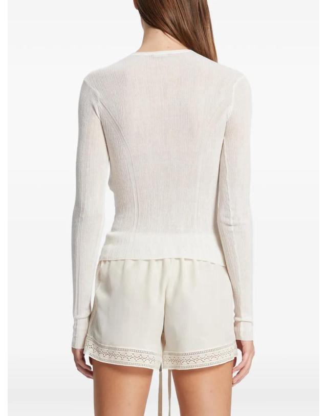 앤 드뮐미스터 앤드뭘미스터 [해외직구] 26 FW Ann Demeulemeester 골지 니트 긴소매 스웨터 B0013998FA052 TP455521548 착용컷