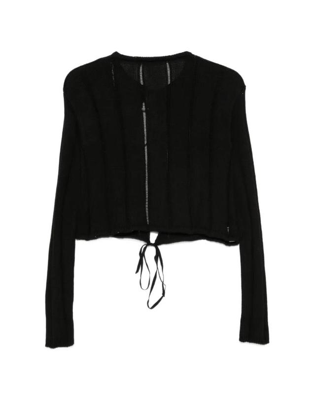 앤 드뮐미스터 앤드뭘미스터 [해외직구] 26 FW Ann Demeulemeester 타이 오픈 니트 가디건 2620WKCA41KN085 TP457450358 착용컷