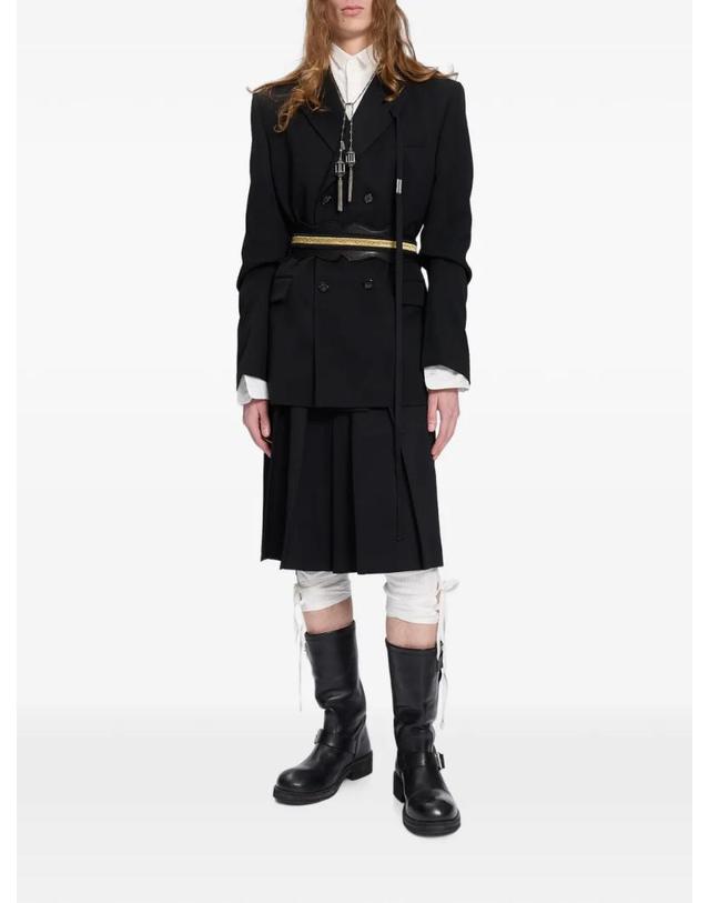 앤 드뮐미스터 앤드뭘미스터 [해외직구] 26 FW Ann Demeulemeester 레이스업 크롭 팬츠 B0014465FA766 TP458489963 착용컷