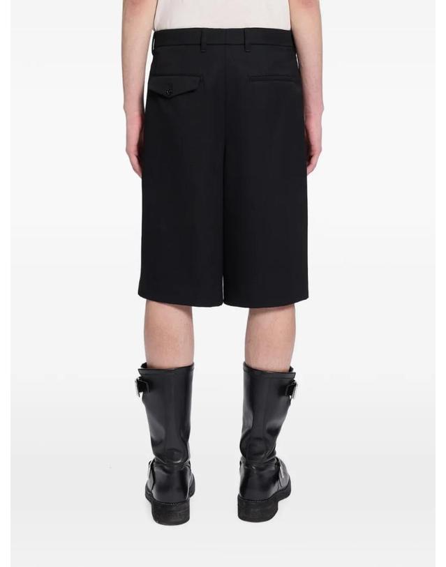 앤 드뮐미스터 앤드뭘미스터 [해외직구] 26 FW Ann Demeulemeester 플리츠 와이드 버뮤다 쇼츠 B0014462FA761 TP457557688 착용컷