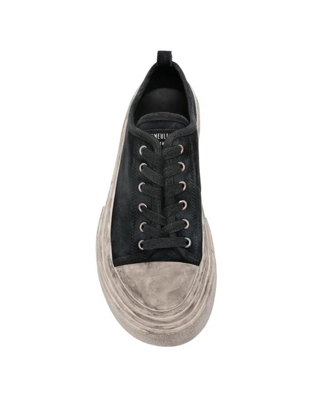 앤 드뮐미스터 앤드뭘미스터 [해외직구] 26 FW Ann Demeulemeester 할리 디스트레스드 이펙트 레이스업 스니커즈 2602MN70LT212 TP457294022 착용컷