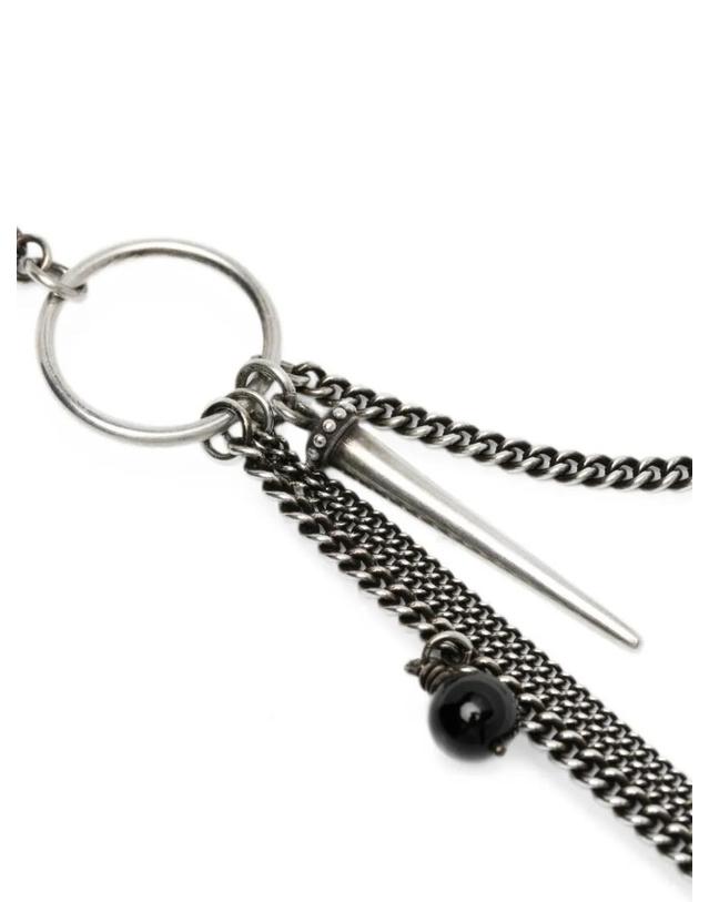 앤 드뮐미스터 앤드뭘미스터 [해외직구] 26 FW Ann Demeulemeester 엘수 참 디테일 네크리스 2620WJN09OT018 TP456780101 착용컷