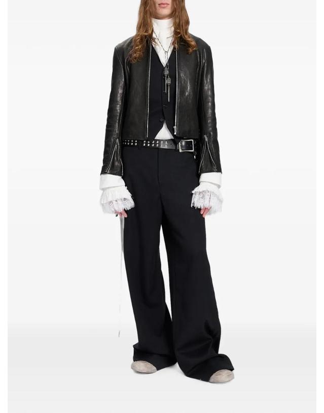 앤 드뮐미스터 앤드뭘미스터 [해외직구] 26 FW Ann Demeulemeester 프랑크 와이드 팬츠 B0014461FA761 TP458931344 착용컷
