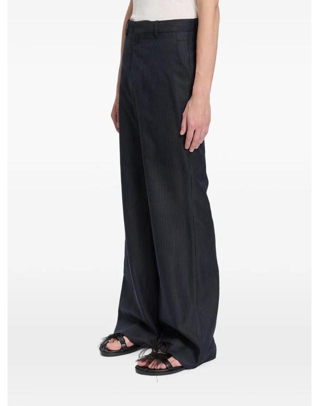 앤 드뮐미스터 앤드뭘미스터 [해외직구] 26 FW Ann Demeulemeester 다리우스 핀스트라이프 코튼 팬츠 B0013934FA729 TP455826418 착용컷