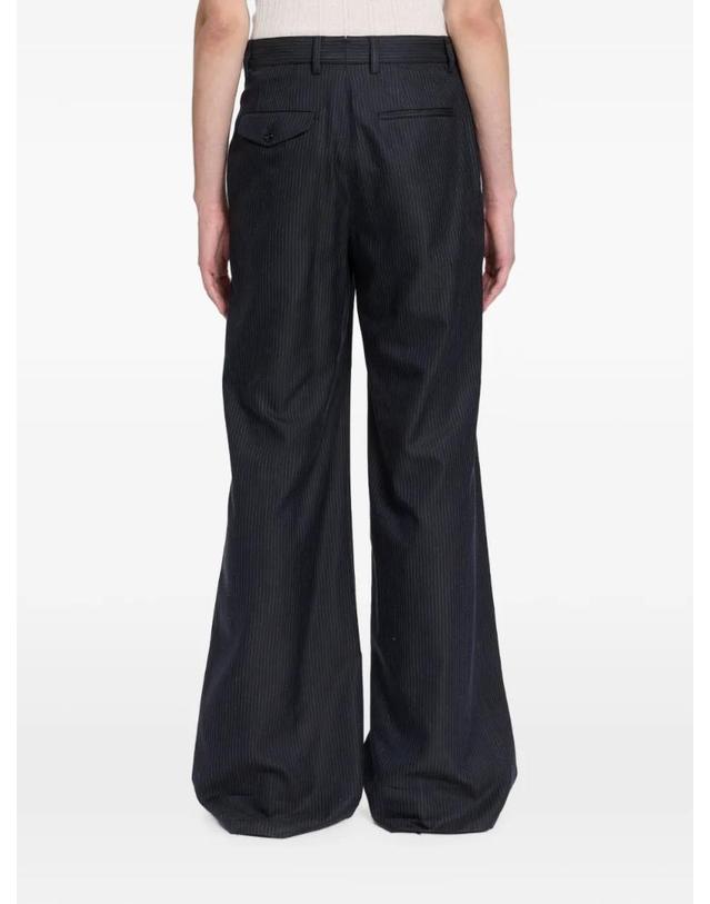 앤 드뮐미스터 앤드뭘미스터 [해외직구] 26 FW Ann Demeulemeester 다리우스 핀스트라이프 코튼 팬츠 B0013934FA729 TP455826418 착용컷