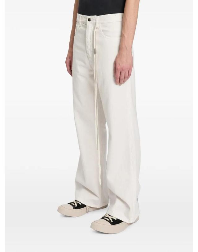 앤 드뮐미스터 앤드뭘미스터 [해외직구] 26 FW Ann Demeulemeester 드로스트링 와이드 진 B0014026FA038 TP458931027 착용컷