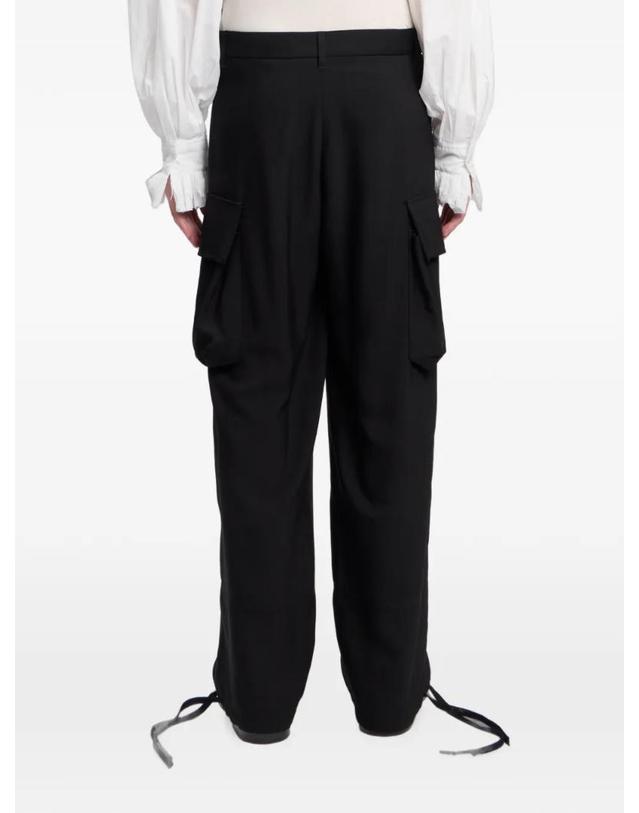 앤 드뮐미스터 앤드뭘미스터 [해외직구] 26 FW Ann Demeulemeester 와이드 카고 팬츠 B0014655FA558099 TP458930119 착용컷