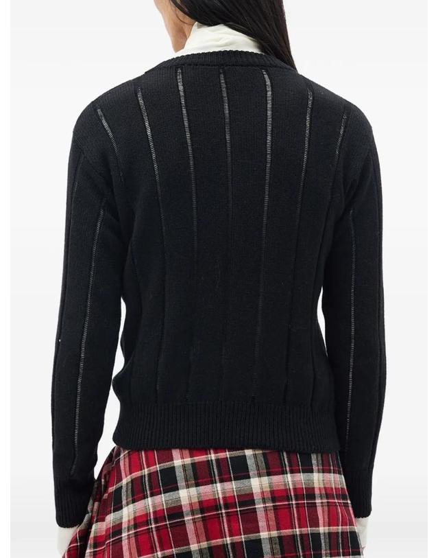 앤 드뮐미스터 앤드뭘미스터 [해외직구] 26 FW Ann Demeulemeester 리키 브러시드 골지 스웨터 B0014301KN085 TP455684751 착용컷