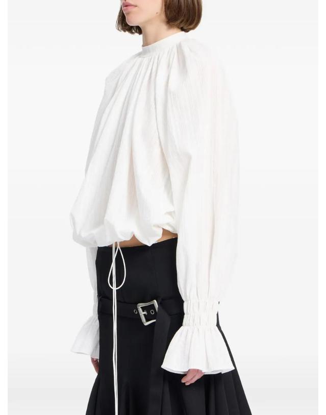 앤 드뮐미스터 앤드뭘미스터 [해외직구] 26 FW Ann Demeulemeester 플레어 커프 블라우스 B0014541FA752 TP459186253 착용컷