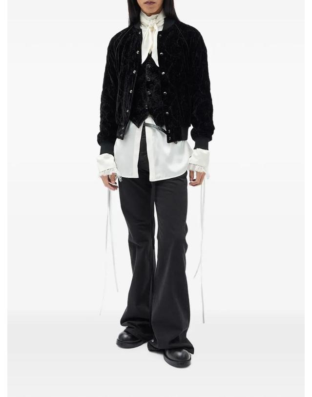 앤 드뮐미스터 앤드뭘미스터 [해외직구] 26 FW Ann Demeulemeester 카레 페이즐리 자수 벨벳 베스트 B0012502FA753 TP458403401 착용컷