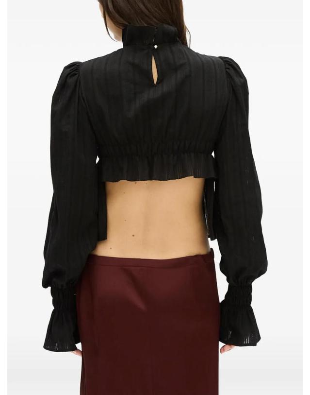 앤 드뮐미스터 앤드뭘미스터 [해외직구] 26 FW Ann Demeulemeester 러플 디테일 블라우스 B0014417FA752 TP458391397 착용컷