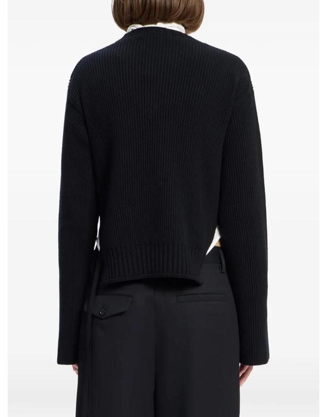 앤 드뮐미스터 앤드뭘미스터 [해외직구] 26 FW Ann Demeulemeester 캐시미어 골지 니트 스웨터 B0014666KN097 TP459073314 착용컷