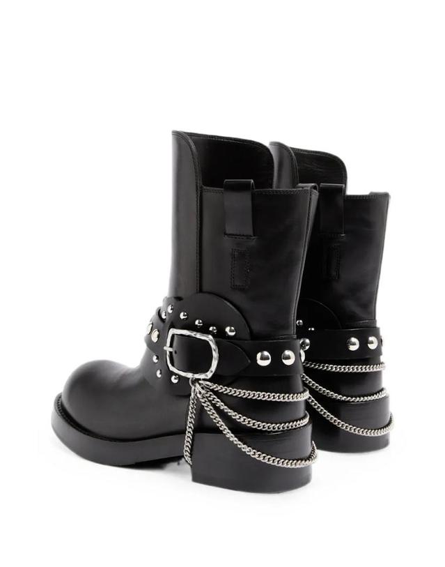 앤 드뮐미스터 앤드뭘미스터 [해외직구] 26 FW Ann Demeulemeester 보아 스터드 장식 앵클 부츠 B0014570LT049 TP458192864 착용컷