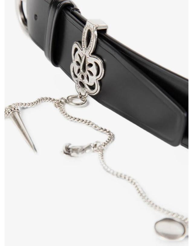 앤 드뮐미스터 앤드뭘미스터 [해외직구] 26 FW Ann Demeulemeester 란자 참 디테일 벨트 B0014369LT128 TP455869473 착용컷