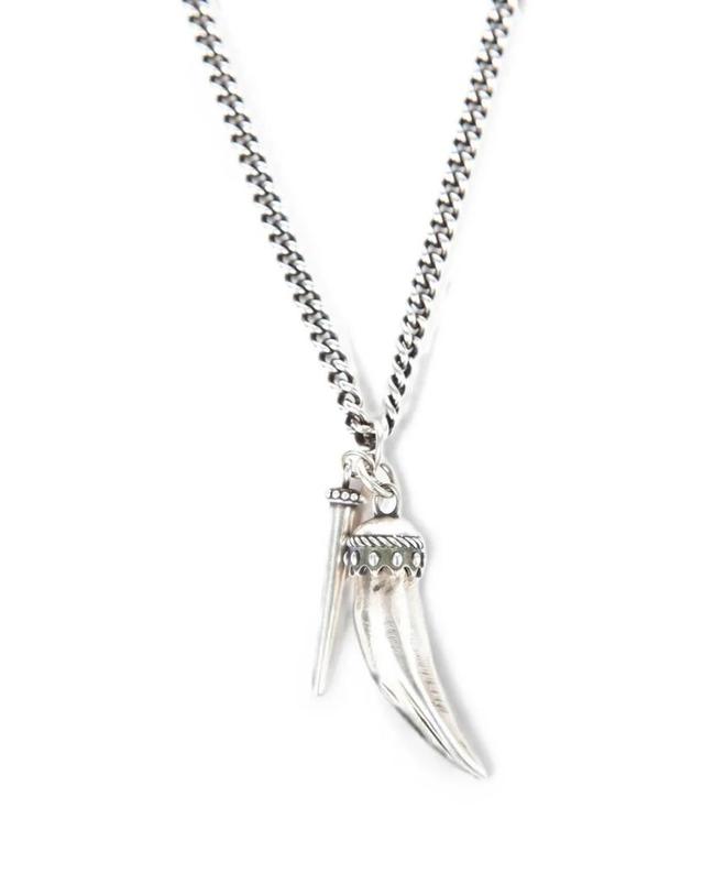 앤 드뮐미스터 앤드뭘미스터 [해외직구] 26 FW Ann Demeulemeester 미케 커브 체인 네크리스 B0014288OT018 TP458378710 착용컷