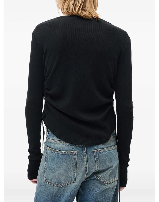 앤 드뮐미스터 앤드뭘미스터 [해외직구] 26 FW Ann Demeulemeester 하마르 버튼 디테일 티셔츠 B0014225FA659 TP456339714 착용컷