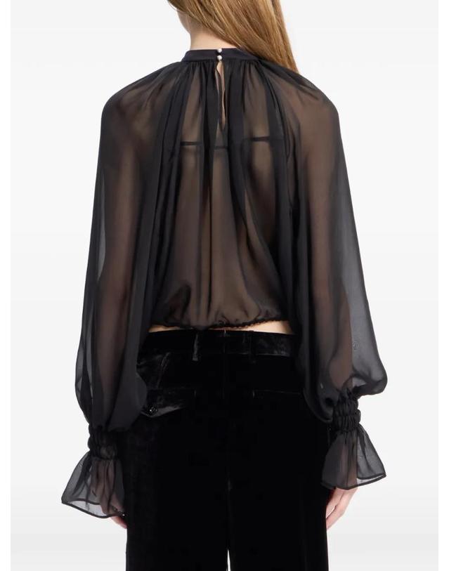 앤 드뮐미스터 앤드뭘미스터 [해외직구] 26 FW Ann Demeulemeester 셀린 벌룬 블라우스 B0014541FA239 TP458151535 착용컷