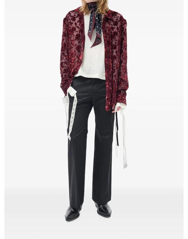앤 드뮐미스터 앤드뭘미스터 [해외직구] 26 FW Ann Demeulemeester 안드레 플로럴 데보레 셔츠 B0010522FA749 TP456501764 착용컷