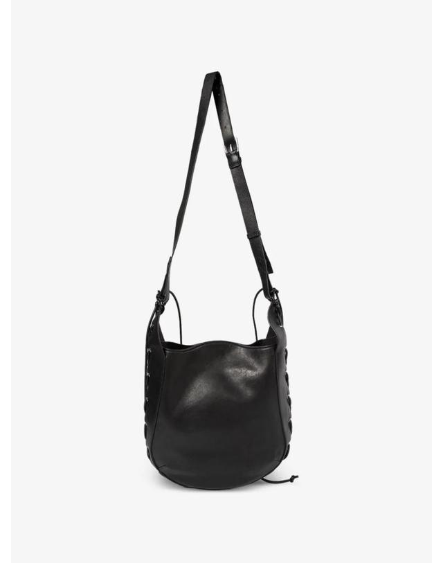 앤 드뮐미스터 앤드뭘미스터 [해외직구] 26 FW Ann Demeulemeester 레브나 레이스업 미디엄 숄더 백 B0014361LT137 TP459476459 착용컷
