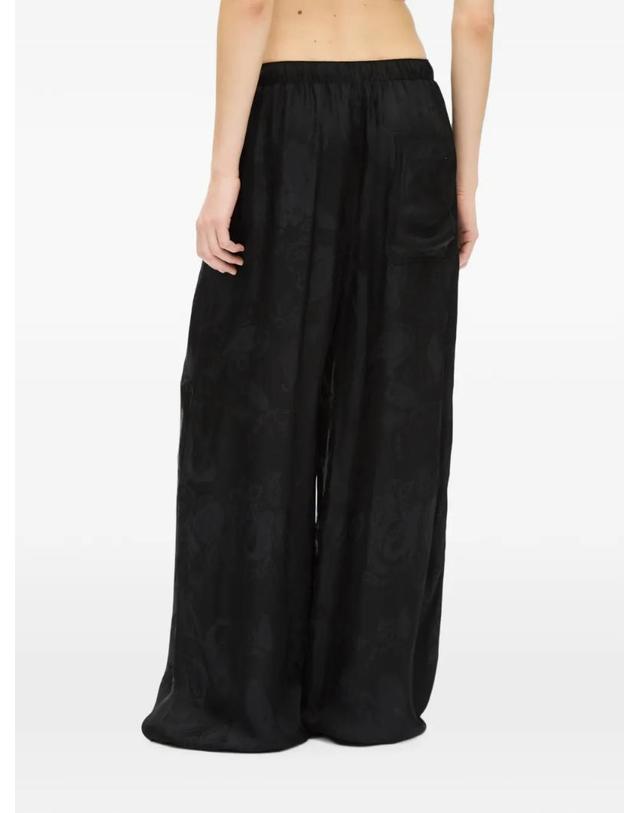 앤 드뮐미스터 앤드뭘미스터 [해외직구] 26 FW Ann Demeulemeester 네비 페이즐리 새틴 팬츠 B0014272FA750 TP459473727 착용컷