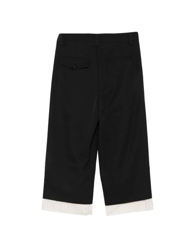 앤 드뮐미스터 앤드뭘미스터 [해외직구] 26 FW Ann Demeulemeester 버진 울 크롭 팬츠 2602WTR22FA761 TP460095111 착용컷
