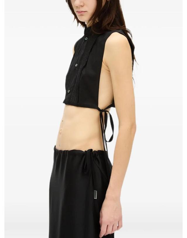 앤 드뮐미스터 앤드뭘미스터 [해외직구] 26 FW Ann Demeulemeester 레이스 디테일 민소매 탑 B0014419FA026 TP460090496 착용컷