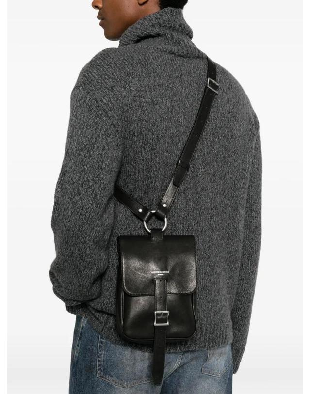 앤 드뮐미스터 앤드뭘미스터 [해외직구] 26 FW Ann Demeulemeester 버클 클로저 레더 메신저 백 2602MSB49LT137 TP460089305 착용컷