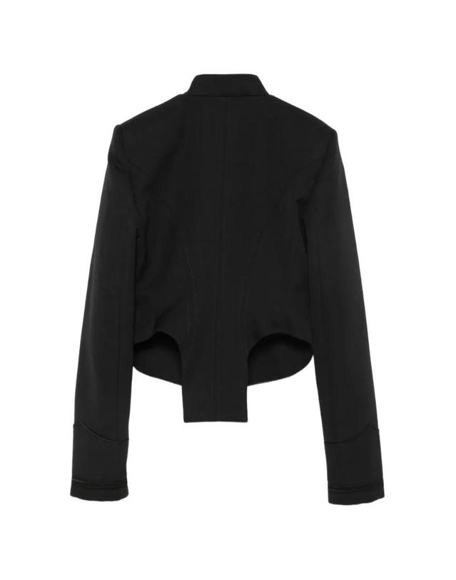 앤 드뮐미스터 앤드뭘미스터 [해외직구] 26 FW Ann Demeulemeester 스탠드 칼라 재킷 2602WJA69FA761 TP460068979 착용컷
