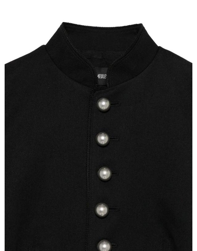 앤 드뮐미스터 앤드뭘미스터 [해외직구] 26 FW Ann Demeulemeester 스탠드 칼라 재킷 2602WJA69FA761 TP460068979 착용컷