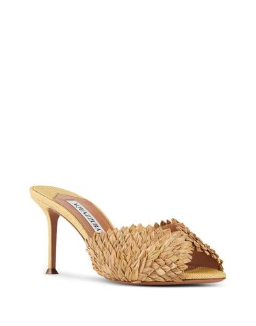[해외직구] 26 FW Aquazzura 리오 플러트 힐 샌들 RFLMIDM0EYWNAT TP455310256