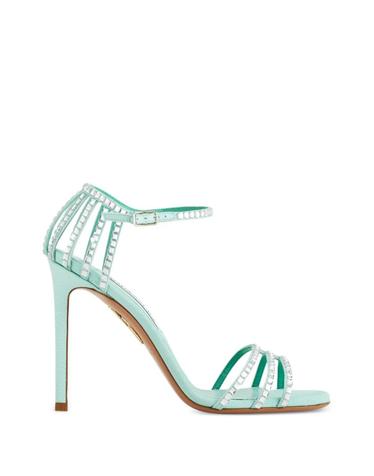 [해외직구] 26 FW Aquazzura 센세이션 크리스털 힐 샌들 SSYHIGS0GROSRZ TP455310135