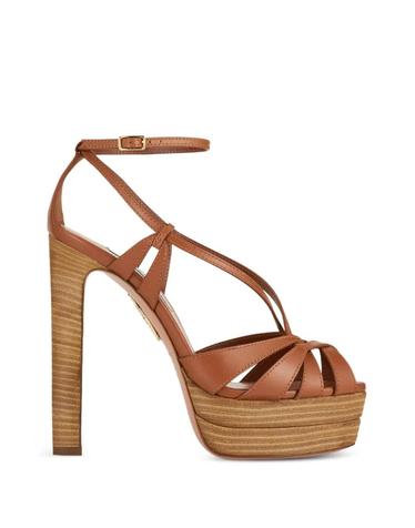 [해외직구] 26 FW Aquazzura 보니타 플래토 힐 샌들 BTAHIGB0CFITOB TP455310124