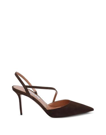 [해외직구] 26 FW Aquazzura 다이너스티 스웨이드 슬링백 DYNMIDP0SUEESP TP455231132
