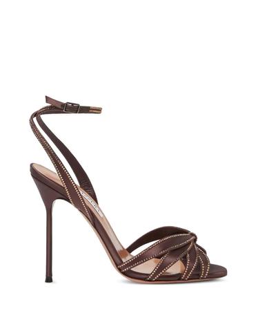 [해외직구] 26 FW Aquazzura 소울메이트 크리스털 장식 힐 샌들 SMCHIGS0SATMHA TP458148721