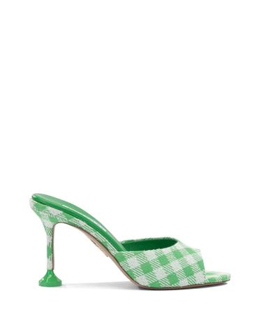 아쿠아주라 [해외직구] 26 FW Aquazzura 체크 패턴 오픈 토 뮬 BISMIDM0PJNPLR TP457692179