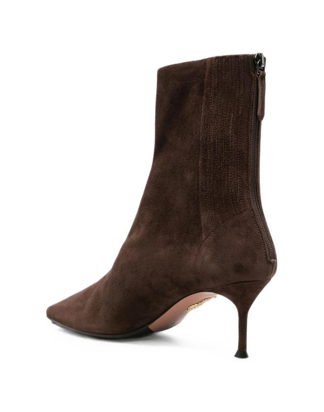 아쿠아주라 [해외직구] Aquazzura Saint Honore suede ankle boots 12173469548808 TP725277733 착용컷