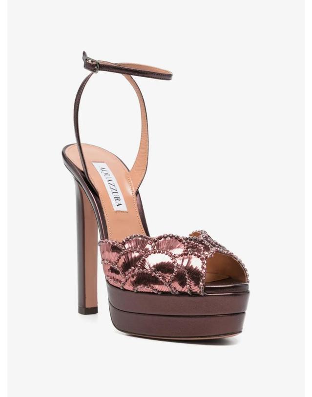 아쿠아주라 [해외직구] 26 FW Aquazzura Ce 수아르 장식 플랫폼 샌들 CSOHIGB0ENM TP458975477 착용컷
