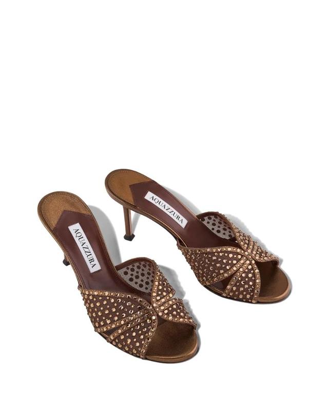 아쿠아주라 [해외직구] 26 FW Aquazzura 장식 오픈 토 샌들 CLRMIDM0NPUESP TP455282338 착용컷